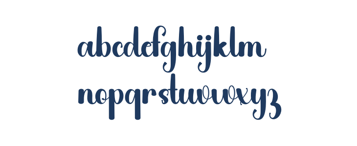 Alphabet Elisabeth Lowercase