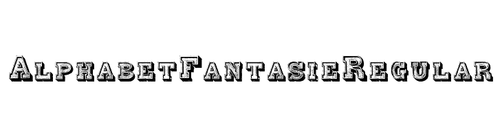 Alphabet Fantasie Regular  baixar fontes gratis