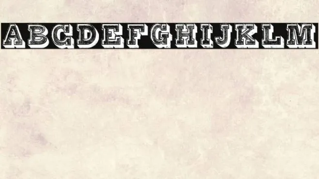 Alphabet Fantasie Regular Example 1