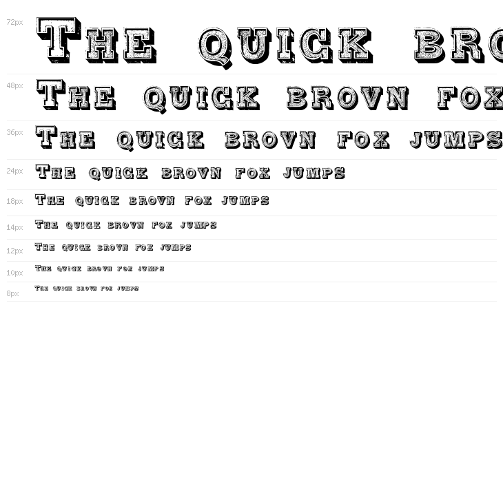 Alphabet Fantasie Regular Waterfall