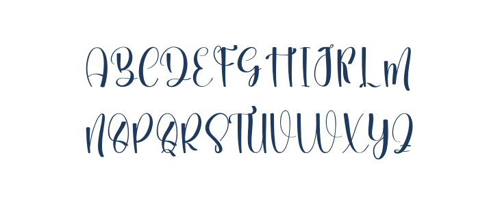 Alphabet Handmade Uppercase