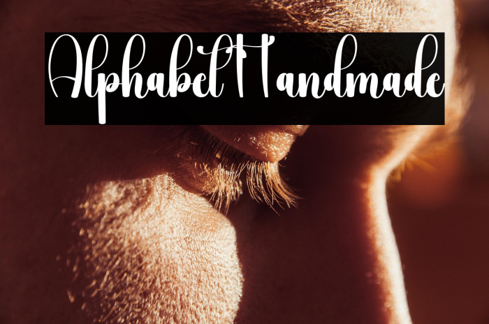 Alphabet Handmade Example 3