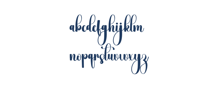 Alphabet Handmade Lowercase