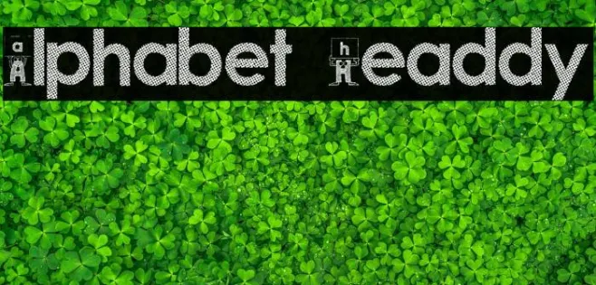 Alphabet Headdy Example 2
