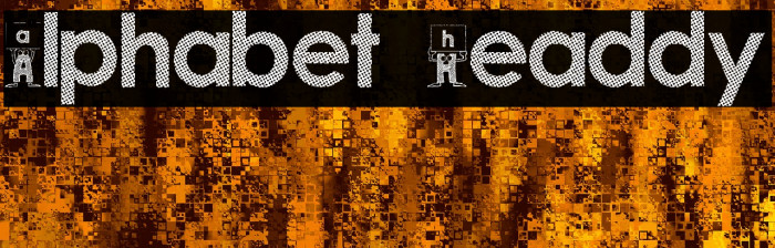Alphabet Headdy Font examples