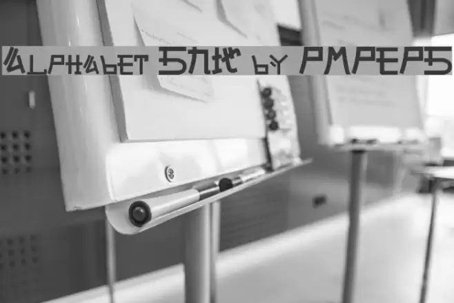 Alphabet SNK by PMPEPS Font examples