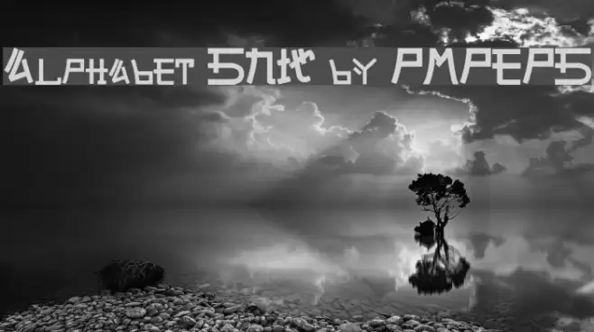 Alphabet SNK by PMPEPS Font examples