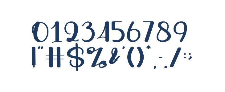 Alphabet Signature Other Characters