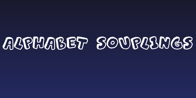 Alphabet Souplings Social Header