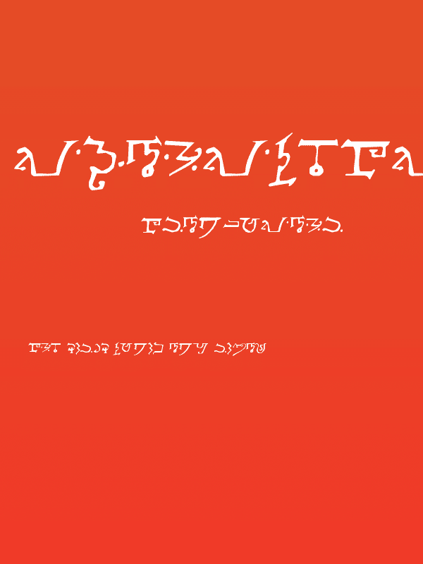Alphabet-of-the-Magi Poster