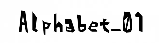 Alphabet_01  Frei Schriftart Herunterladen
