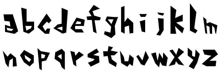 Alphabet_01 Schriftart Kleinbuchstaben