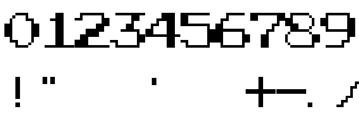 Alphabet_03 Font OTHER CHARS