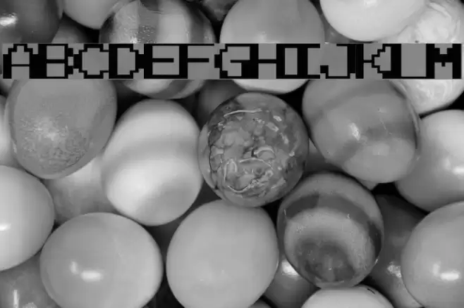 Alphabet_03 Font examples