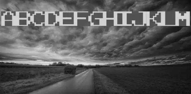 Alphabet_03 Font examples