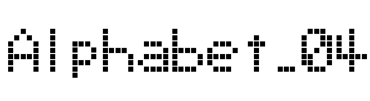 Alphabet_04 Font