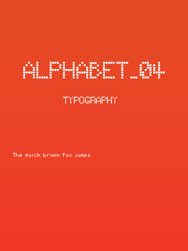 Alphabet_04 Poster