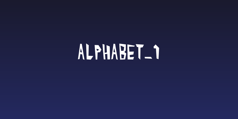 Alphabet_1 Social Header