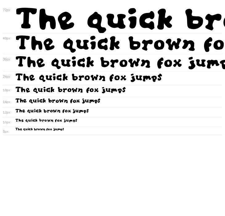 Alphabit Soup Waterfall