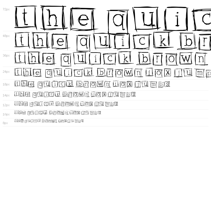 AlphabitsSquared Waterfall