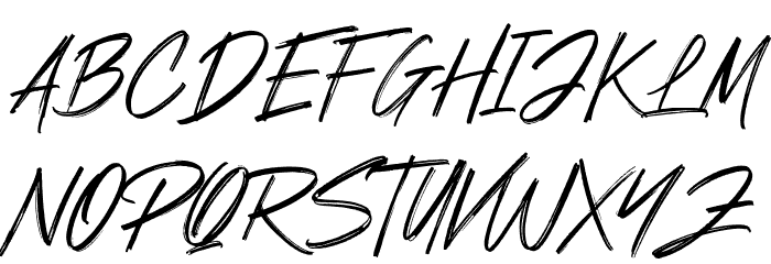 Alphaget Font UPPERCASE
