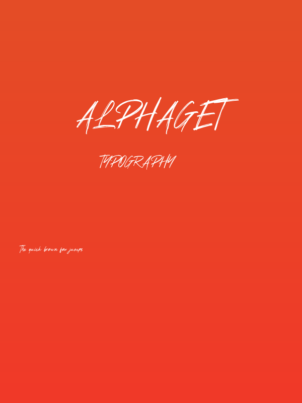 Alphaget Poster