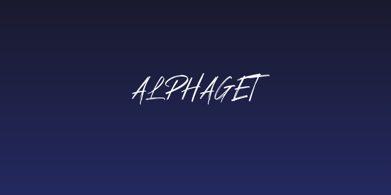 Alphaget Social Header