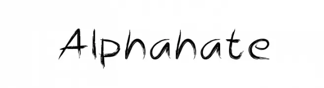 Alphahate  لخطوط تنزيل