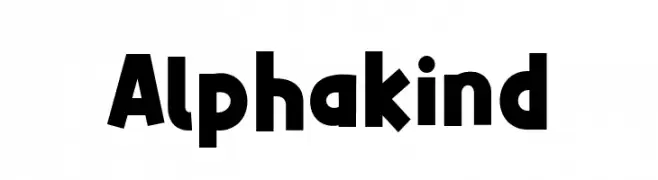 Alphakind  baixar fontes gratis