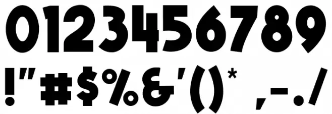 Alphakind Font OTHER CHARS