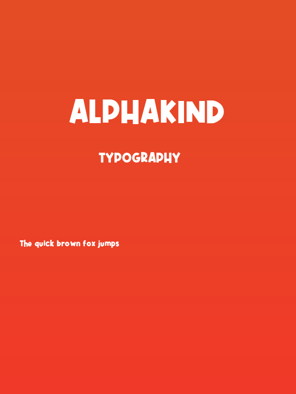 Alphakind Poster