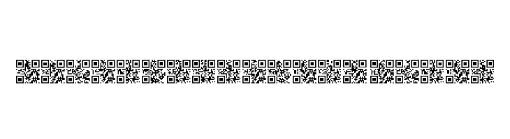 AlphanumericQR Space  font caratteri gratis
