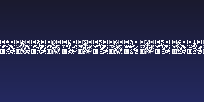 AlphanumericQR Space Social Header