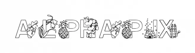 Alphapix  フリーフォントのダウンロード