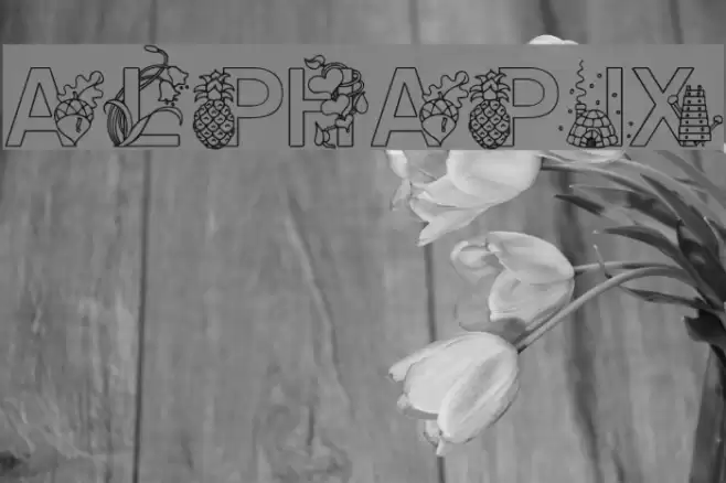 Alphapix Font examples