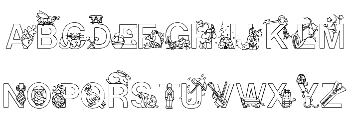 Alphapix Font LOWERCASE
