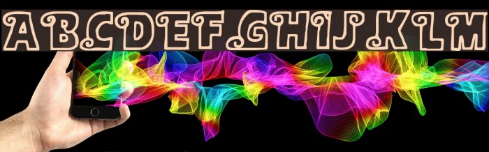 Alphasnail Font examples