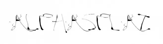 Alphasplat  免费字体下载