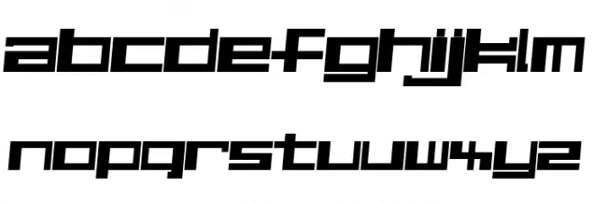 Alphastep  i version Polices MINUSCULES