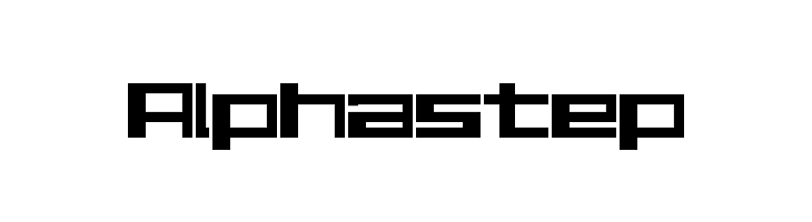 Alphastep  नि: शुल्क फ़ॉन्ट्स डाउनलोड