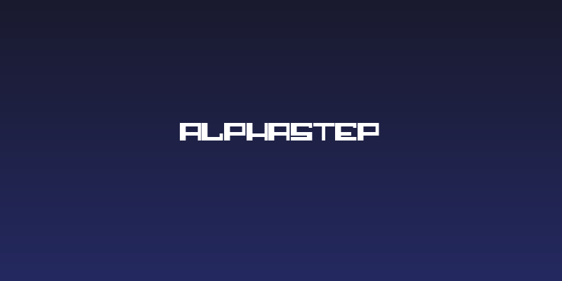 Alphastep Social Header