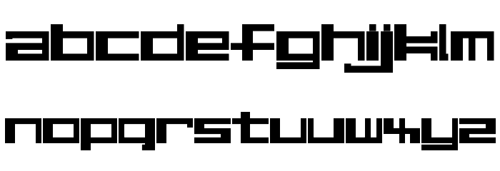 Alphastep フォント 小文字