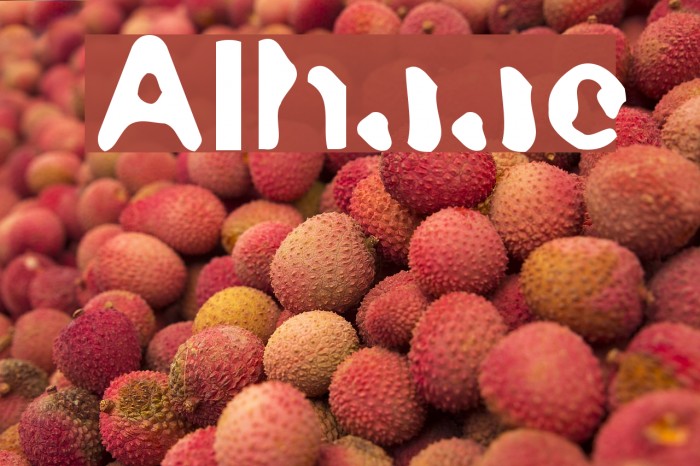 Alphawave Font examples