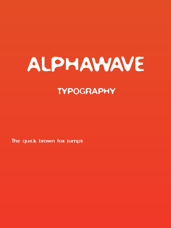 Alphawave Poster