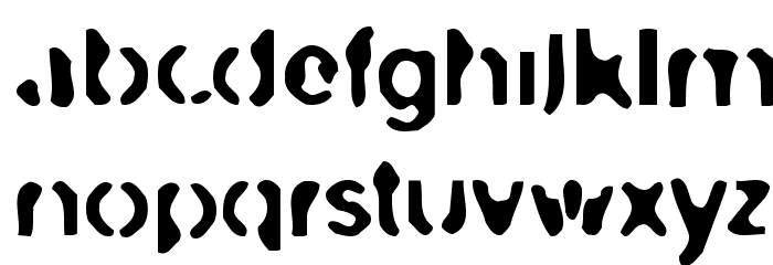 Alphawave Font LOWERCASE