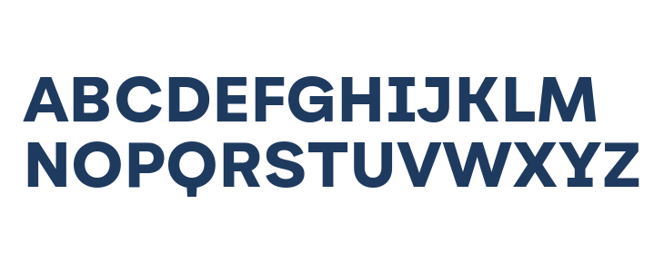 Alphazet SemiBold Uppercase