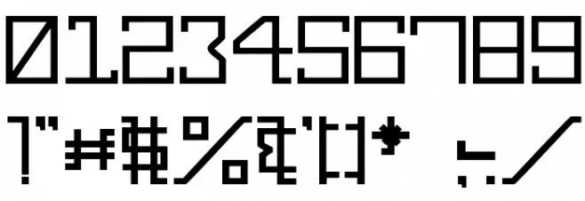 Alphecca Polices AUTRES CHARS