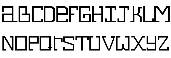 Alphecca Font LOWERCASE