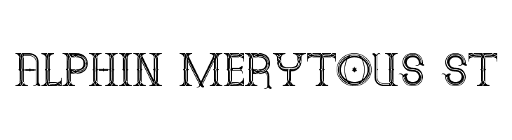 Alphin Merytous St  font caratteri gratis