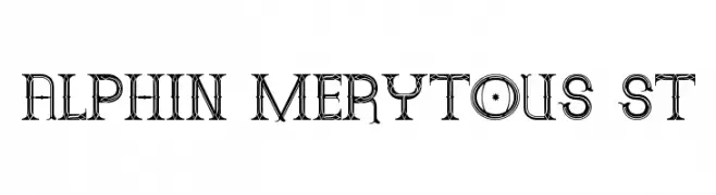 Alphin Merytous St  Frei Schriftart Herunterladen